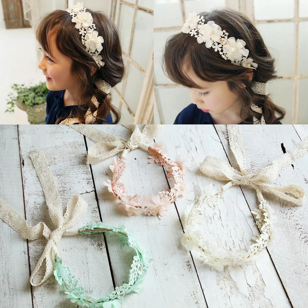 Для женщин Цветочный ободок для волос, для девочек венок, держащих букет невесты на свадьбе вечерние гирлянда Цветочная корона, повязки на голову