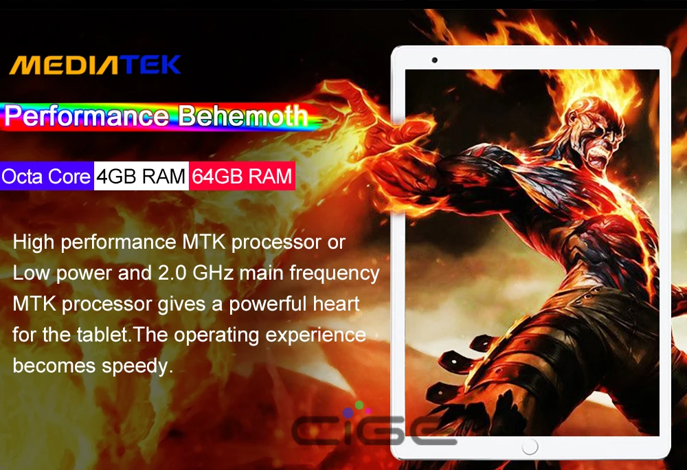 Новейшие модели cige 10,1 Octa Core 3g 4G LTE оригинальный Android 6,0 Tablet PC 4G RAM 64g ROM 1280X800 ips двойная sim-карта для телефонных звонков Планшеты