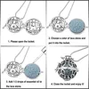 Baby Handprint Double Hearts Stars And Moon Pattern Mexican Bola Harmony Pregnancy Pendant Maternity Ball Angel Necklace 3