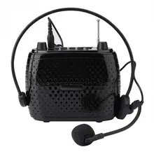 Профессиональный заряд батареи динамик громкий динамик Микрофон Усилитель Увеличение голоса усилитель для Мегафона для обучения руководство