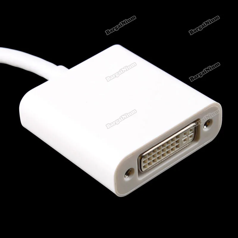 bargainium Helpful! Mini Displayport DP to DVI Adapter For MacBook Pro Air Hottest! |