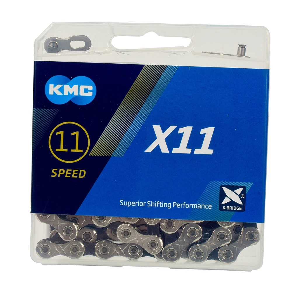 KMC X8.93 X9.93 X10.93 X11.93 велосипедная цепь 118L 11 для скоростного велосипеда с