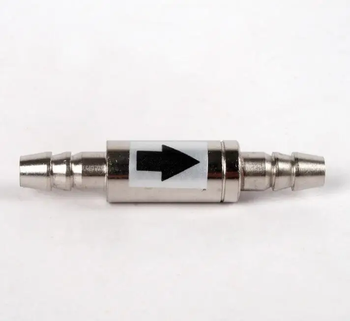 

50PCS New Stainless Steel CO2 Check Valve One Way For Aquarium CO2 Diffuser Regulator fish pet supply