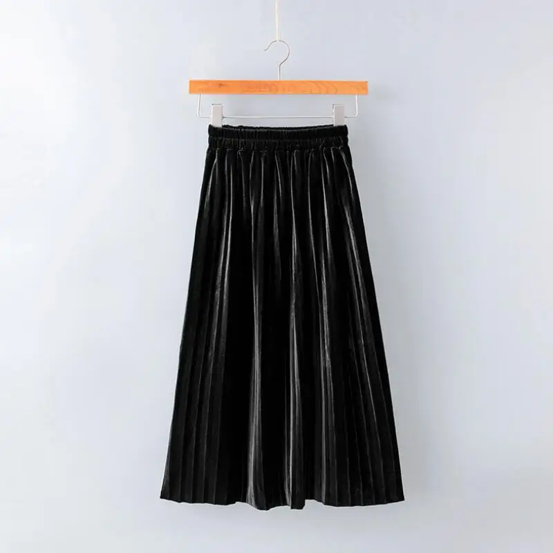Г. Весенне-осенне-зимние юбки-пачки для маленьких девочек детская одежда длинная Плиссированная юбка для девочек Детский костюм JW6947