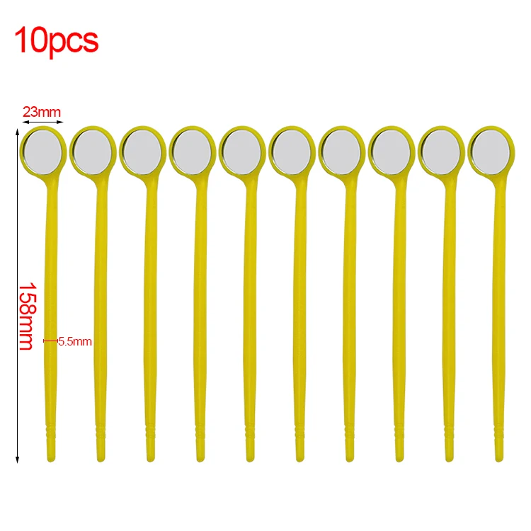 10 шт. стоматологическое оборудование прочный стоматологический рот зеркало отражатель Odontoscope нержавеющая сталь стоматологический рот Mirro
