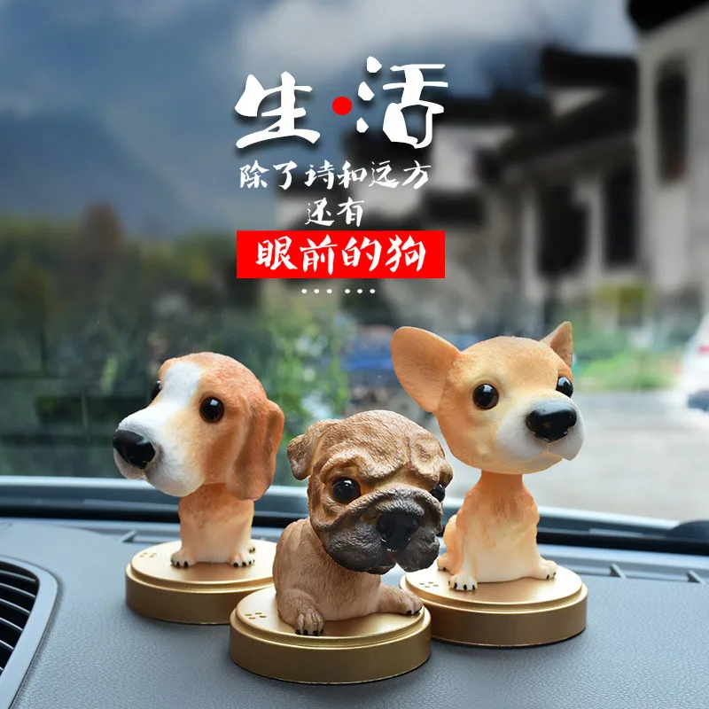 

2018 Anime Figure Dog Keychain Hand-painted Craft Dog Bull Terrier Keychain PVC Vinyl Animal Figure Trinkets for Car Keychain