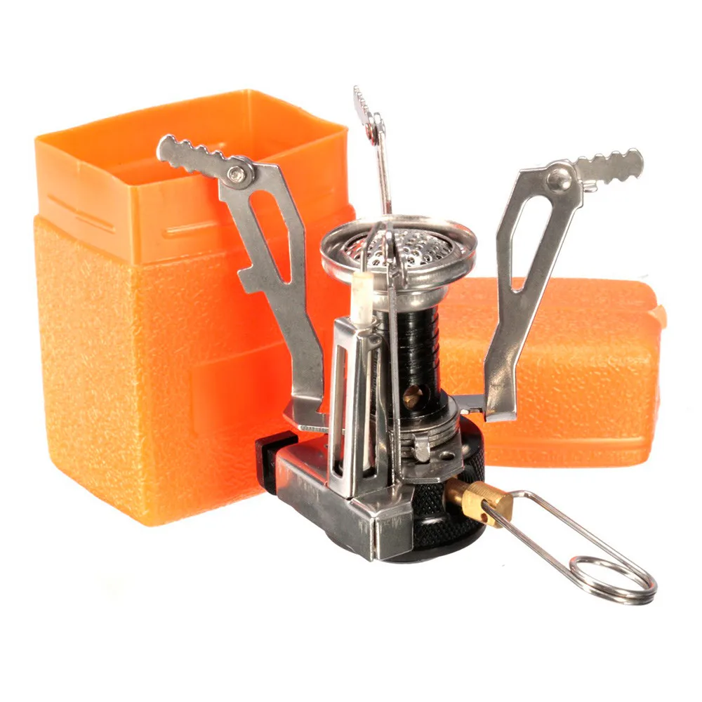 Marca acampar al aire libre Herramientas 1 * cocinar stock mini dropshipping bolsillo estufa al aire libre picnic cocina plegable Herramientas envío libre!