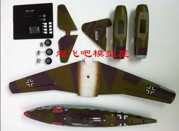 Двойной 50 мм EDF rc jet ME262 ME-262 самолет игрушка EPO готов к полету RTF, но без батареи