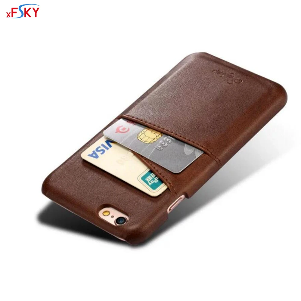 

xFSKY Case For iphone 6 6s plus 5.5 inch Fashion European Vintage High Quality PU Leather Soft Back Cover With Card Pocket