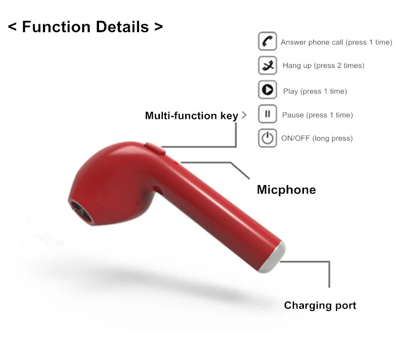 Fu& y Bill заказной продукт Bluetooth наушники Близнецы Bluetooth V4.2 стерео гарнитура наушники для всех Bluetooth функции смартфона