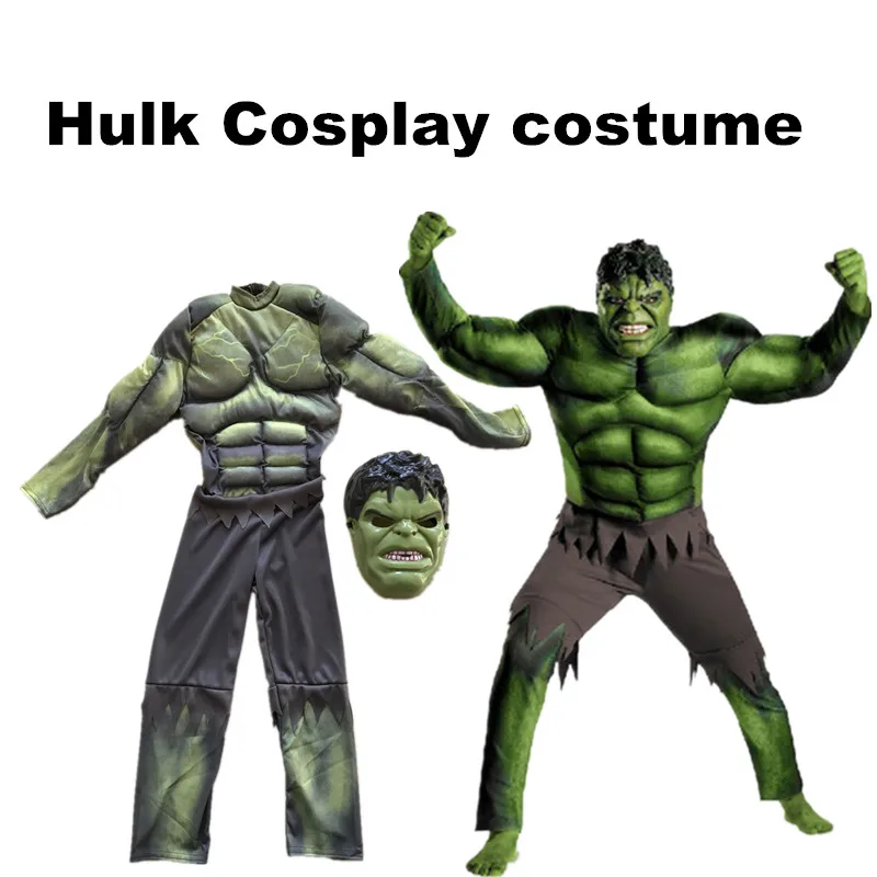 2018New Avengers Hulk dress for kids/ Fancy dress/Halloween Carnival