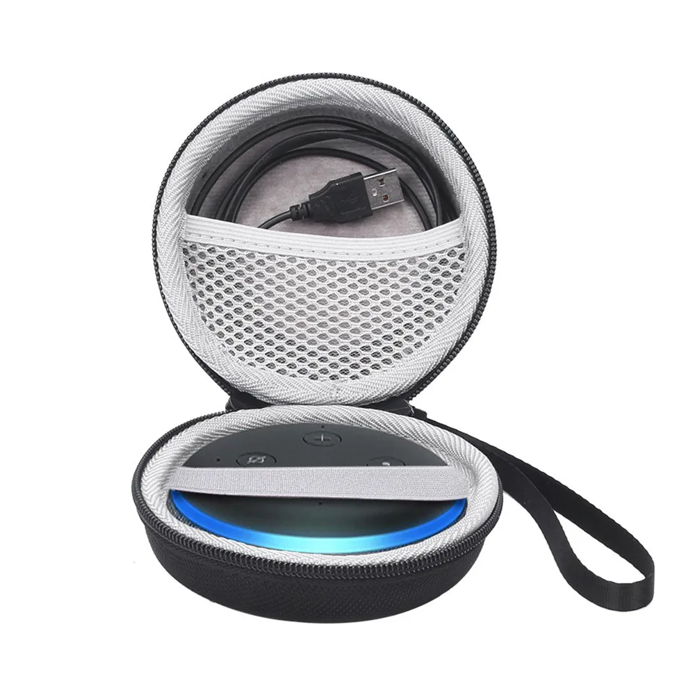 Жесткий чехол из этиленвинилацетата для Echo Dot 3rd Gen дорожный защитный умного