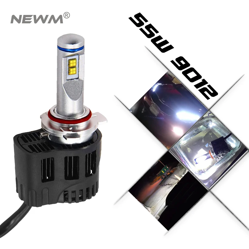 P6 LED Car Headlight LED Canbus 55W 5200LM 5000K 4000k 9006 9012