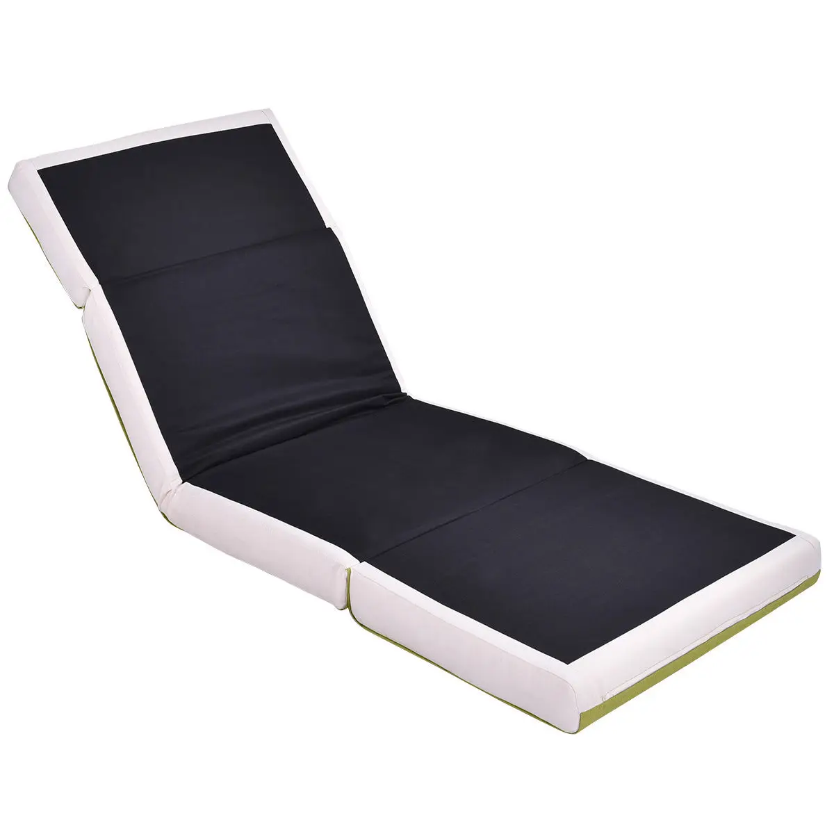 Giantex Modern Convertible Split-Back Linen Futon Sofa Bed Couch Recliner Sleeper 5 Position Living Room Furniture HW52681GN