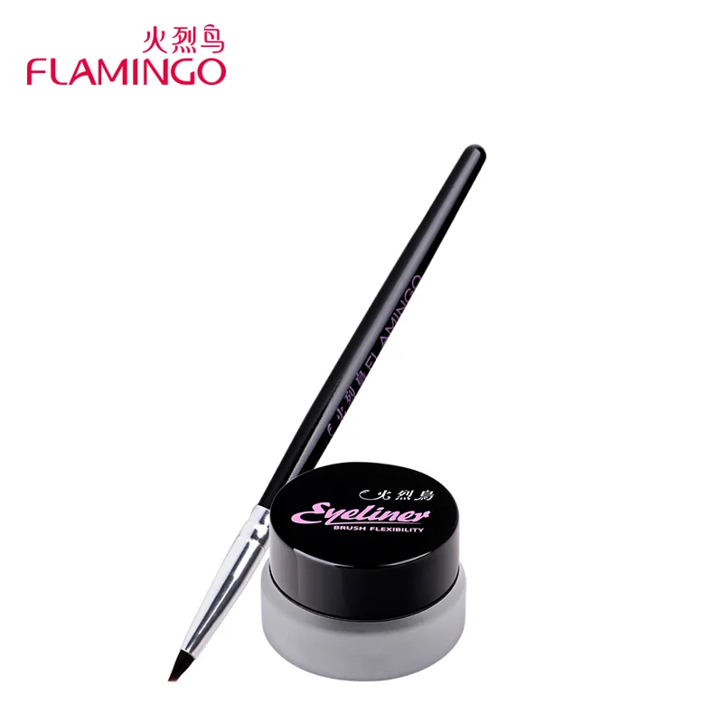 Beauty Gel Eyeliner Makeup Flamingo long-lasting soft black smudge-proof Creamy Eyeliner water-resistant eyeliner cream Beauty Gel Eyeliner Makeup Flamingo long-lasting soft black smudge-proof Creamy Eyeliner water-resistant eyeliner cream