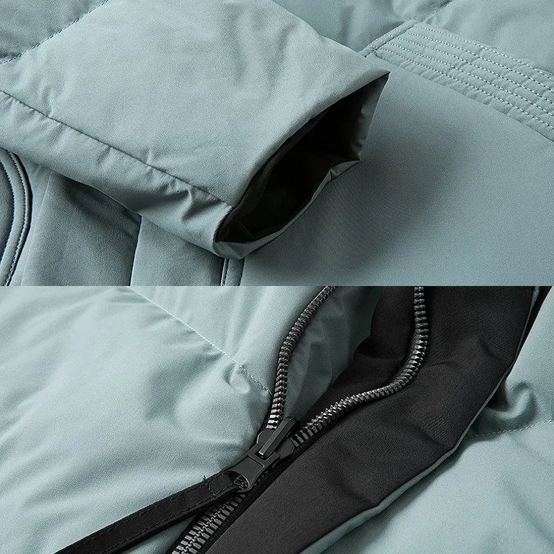 NO.1 DARA 2018 down jacket men brand clothing long winter thick warm duck down jacket male Winter Jacket men Wear on both side NO.1 DARA 2018 down jacket men brand clothing long winter thick warm duck down jacket male Winter Jacket men Wear on both side