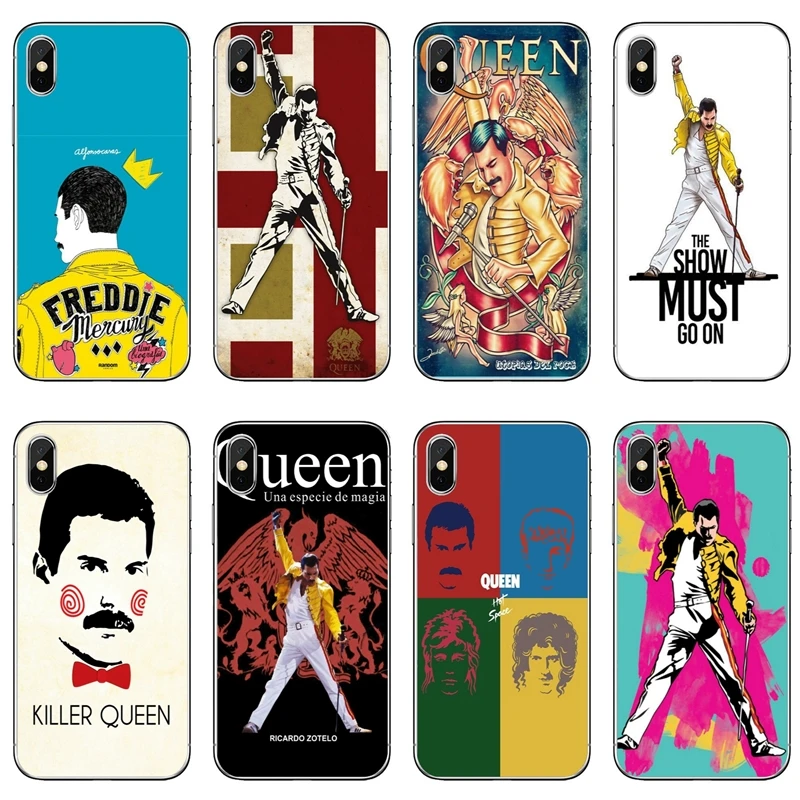 

Freddie Mercury queen band For Xiaomi Redmi S2 5 plus 6A 4A 4x Note 3 4 5 5A 6 Pro Pocophone F1 TPU Soft phone cover case