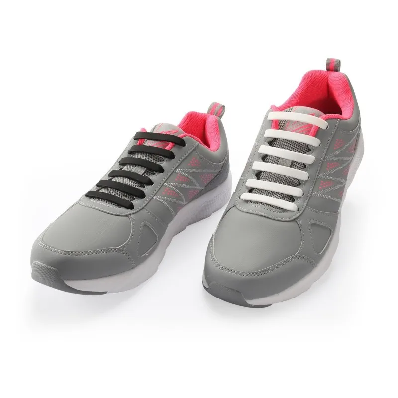 Эластичные силиконовые шнурки без шнурков повседневные кроссовки унисекс