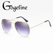 Gogeline пилот авиационные солнцезащитные очки градиентные для мужчин и женщин очки UV400 Солнцезащитные очки водительские очки для ночного вождения очки