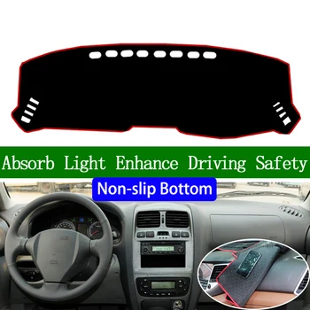 

For JAC rein 2007 2008 2009 2010 2011 Non-slip Bottom Dashboard Cover Car Decals Car Stickers Interior Car Accessories