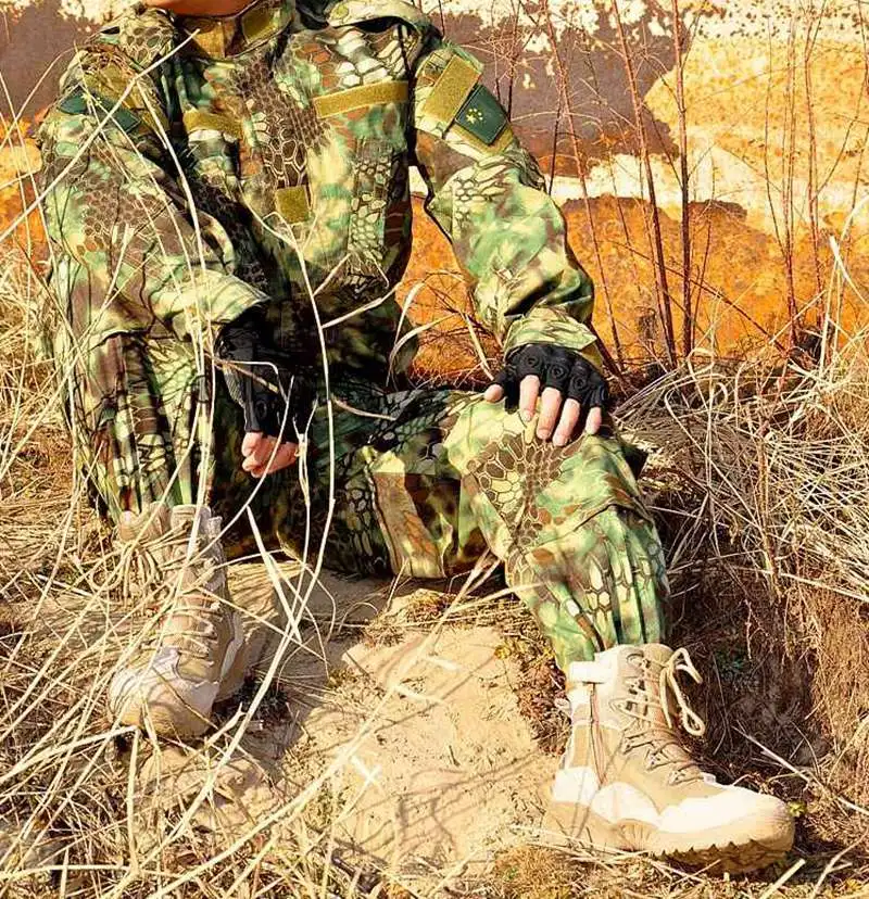 Военная Тактическая BDU полевая Униформа Камуфляжный комплект рубашка брюки Мужская тактическая охотничья униформа - Цвет: mardrake