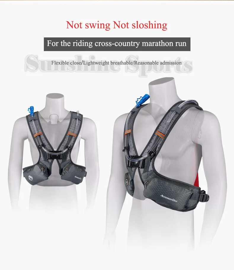 Excellent Anmeilu 5L Outdoor Sport Cycling Backpack Nylon Waterproof Ultralight Road  Bike Travel Bag Running Bicycle Backpack Packs 2