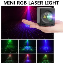 Мини-зарядка портативный лазерный свет, сценический RGB laesr свет KTV/бар/вечерние/наружное/сценическое освещение