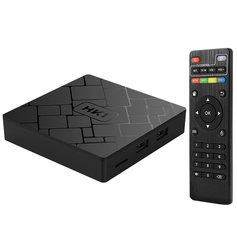 Hk1 Android 7,1 Smart Tv Box 4K Amlogic S905W 2G Ram 16G Rom телеприставка Wifi медиаплеер ТВ приемник Play Store Бесплатные приложения США