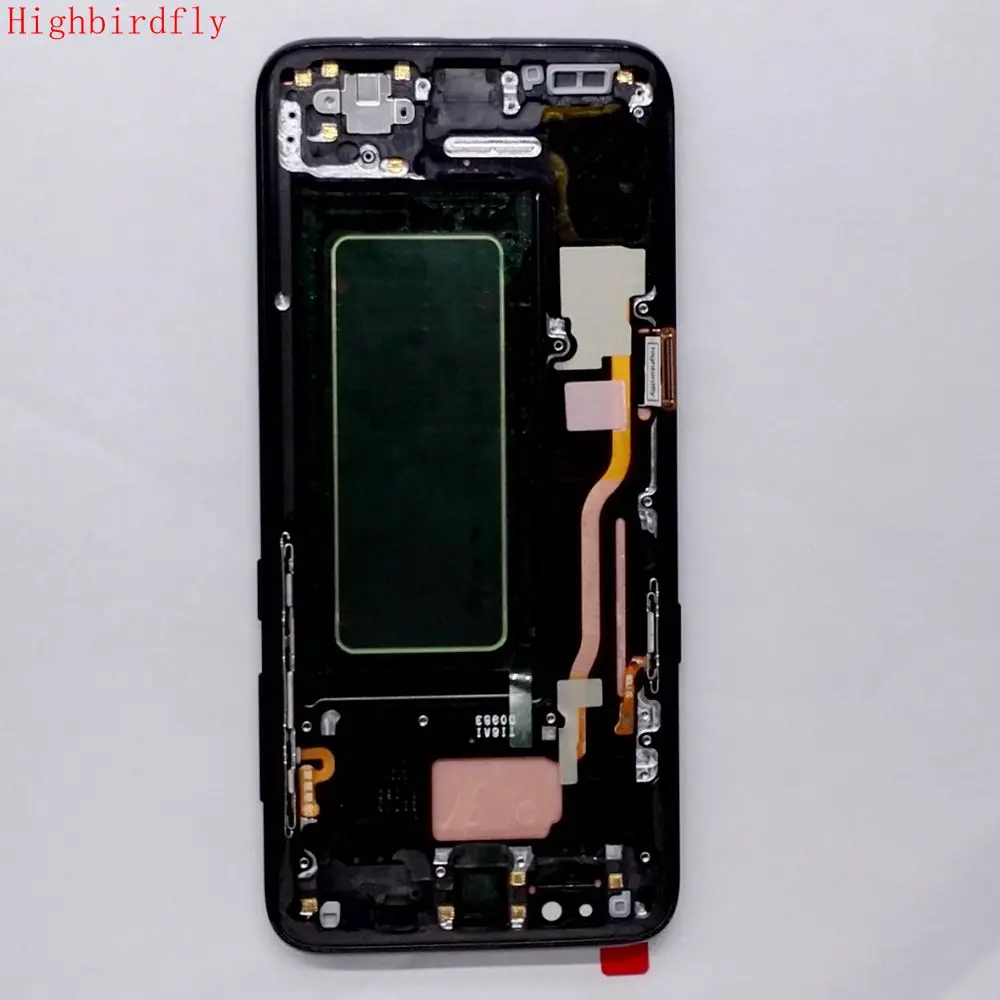 ЖК экран и тачскрин с рамкой для Samsung Galaxy S8 G950F G950 / s8 plus G955F замена Amoled|Экраны