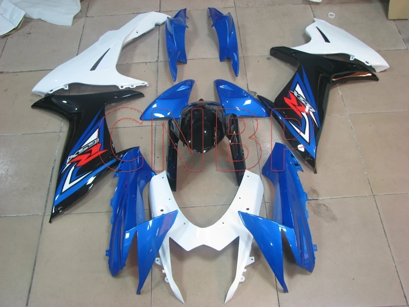 Обтекатель для мотоцикла GSXR750 2011 - 2015 K11 синий белый обтекатель из АБС-пластика