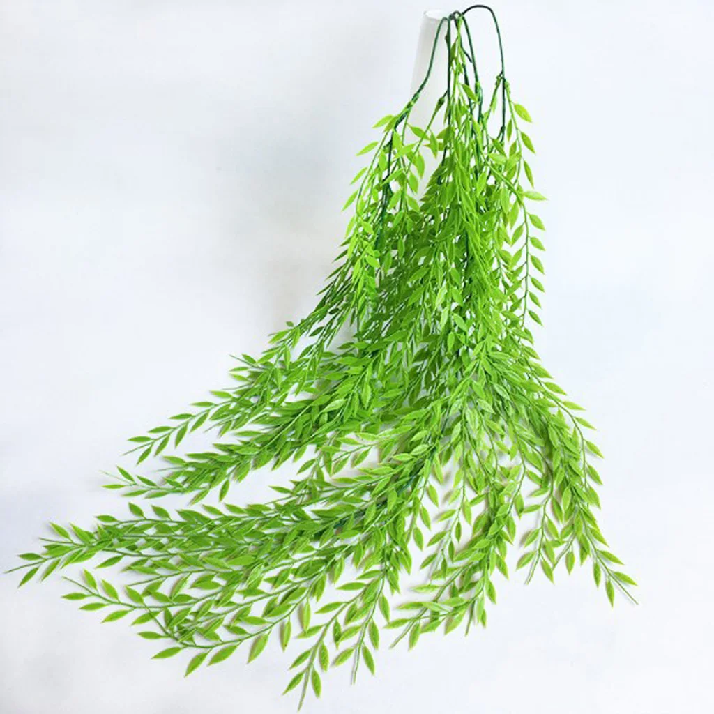 Artificial Hanging String Fake Tear of Lover Wall Hanging Plant Succulents Garden Wreath Home Garden  Wedding Party Decoration