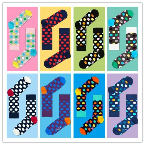 Online Get Cheap Point 6 Socks -Aliexpress.com Alibaba Group 12pairs Happy Socks wave point cotton on the Department of college men's - Online Get Cheap Point 6 Socks -Aliexpress.com Alibaba Group