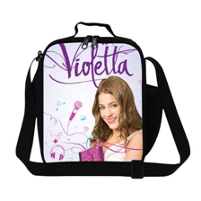 Violetta Girl Lunch Bag Thermal Bags Picnic Lunchbox Children Cartoon Lunch Box for Kids 