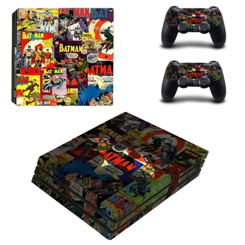 

DC Joker Batman Superman PS4 Pro Skin Sticker Decal for Sony PlayStation 4 Console and Controller PS4 Pro Skin Sticker Vinyl