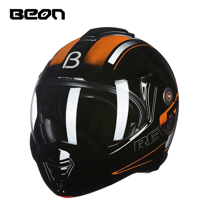 BEON-t702 180 градусов флип moto rcycle шлем casco moto модульный унисекс двойной объектив полный лицо гоночный шлем capacete четыре сезона - Цвет: 2