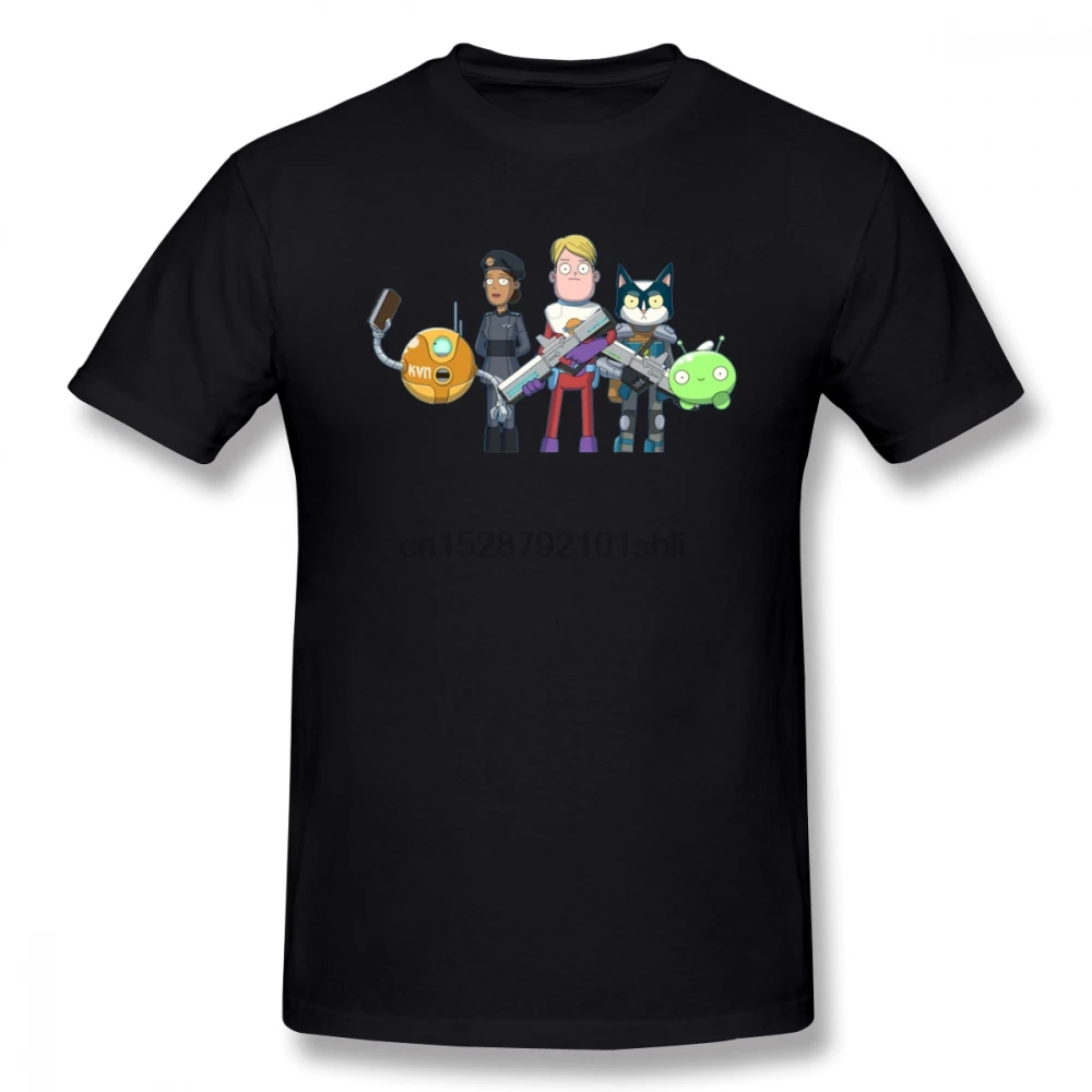 

2019 New Final Space T Shirt Funny Mens T Shirts Fashion 2019 O-neck Cotton Oversize Short Sleeve Custom Men Shirts