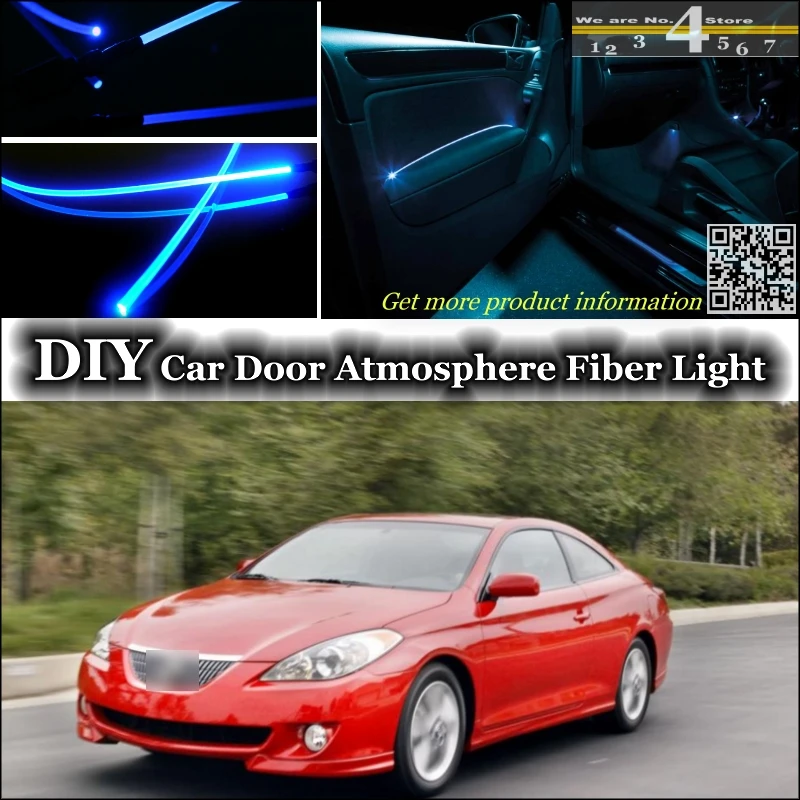 Us 26 91 21 Off Interior Ambient Light Tuning Atmosphere Fiber Optic Band Lights For Toyota Camry Solara Mark V Inside Door Panel Illumination In