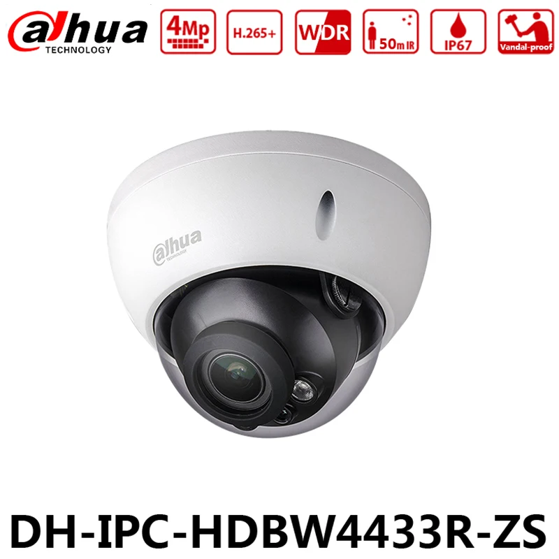

10PCS/lot Dahua IPC-HDBW4433R-ZS 4MP IP Camera H.265 PoE 2.7-13.5mm VF Motorized Lens IR50M Replace IPC-HDBW4431R-ZS DHL EXPRESS