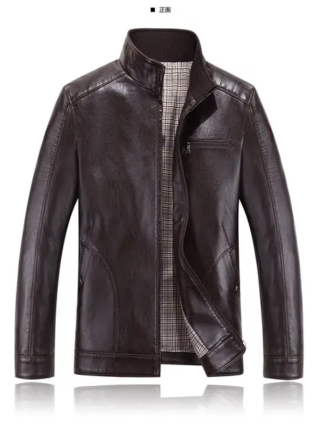 mens thin leather jacket