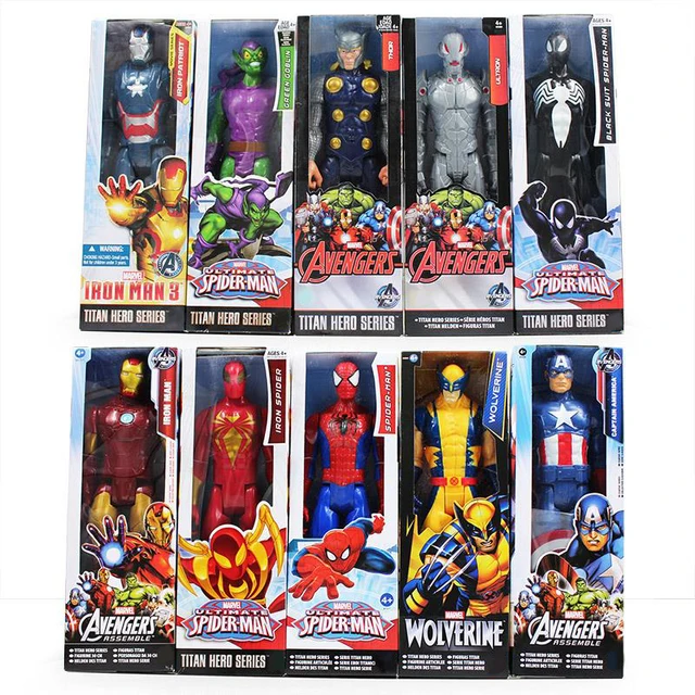 Best Offers Marvel Action Figure Toy Ultimate Thor Black Suit Spiderman Wolverine X-men Superhero PVC Collectible Titan Hero Series Gift 12" Best Offers Marvel Action Figure Toy Ultimate Thor Black Suit Spiderman Wolverine X-men Superhero PVC Collectible Titan Hero Series Gift 12"