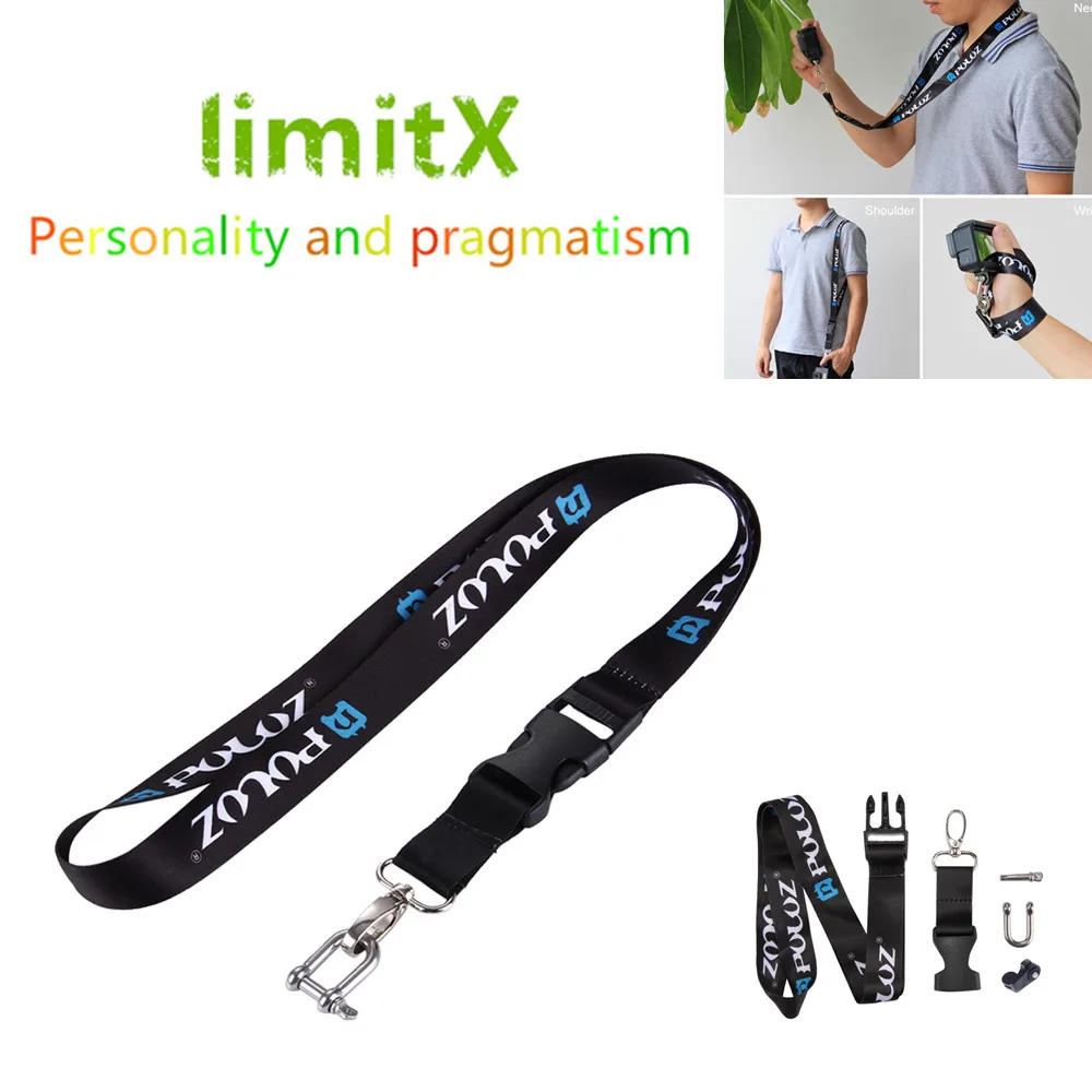 

limitX Cameras Shoulder Long Neck Strap for Sony RX0 X3000 X1000 AS300 AS200 AS100 AS50 AS30 AS20 AS15 AS10 AZ1 mini Action Cam