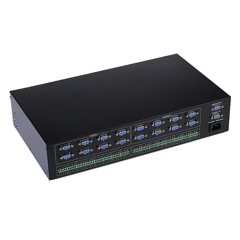 8 input and 8 output matrix switcher audio and video high fidelity VGA interface HD remote control MT-VT828