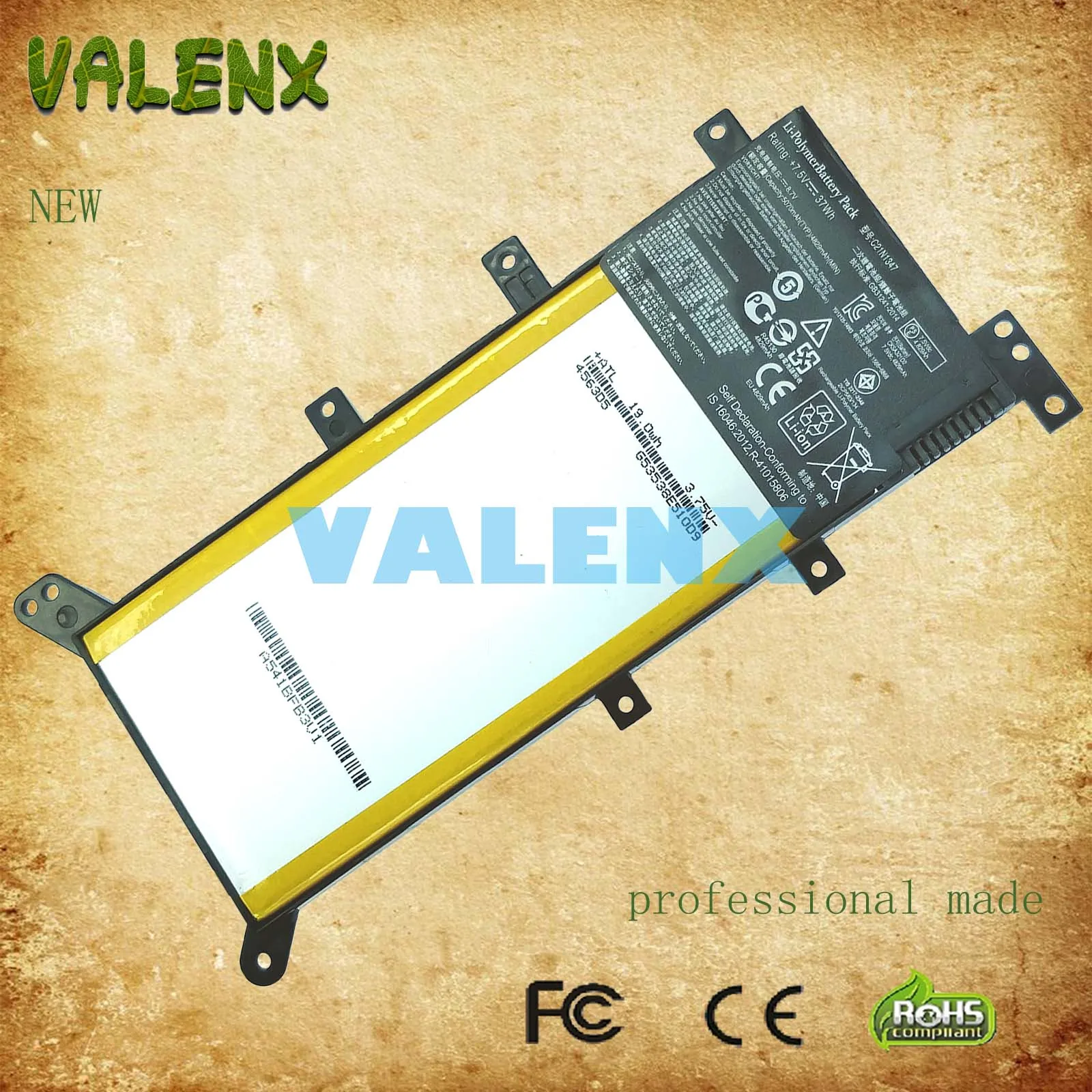7 5 V 37WH C21N1347 новый ноутбук Батарея для ASUS X554L X555 X555L X555LA X555LD X555LN X555MA 2ICP4/63/134 |