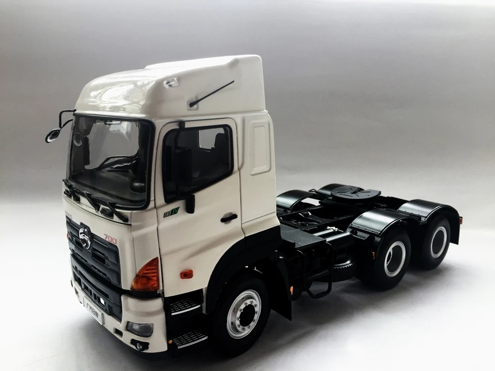 US $110.00 ExquisiteCollectible Alloy Model Gift 124 HINO 700 Heavy Duty Truck Tractor Trailer Vehicles DieCast Toy Model for Decoration