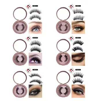 

New Liquid Eyeliner + Magnetic False Eyelashes + Tweezer Set Makeup Long Lasting for False Eyelashes
