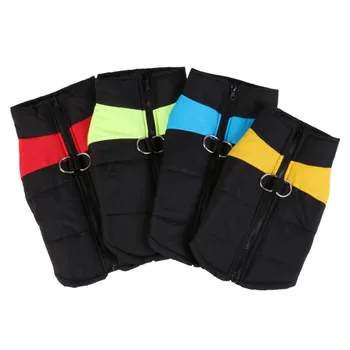 

Winter Warm Pet Dog Vest Clothes Goods Waterproof Zip-up Coat Jacket For Small Dogs Puppy Cat Raincoat Ropa Para Perros S-4XL