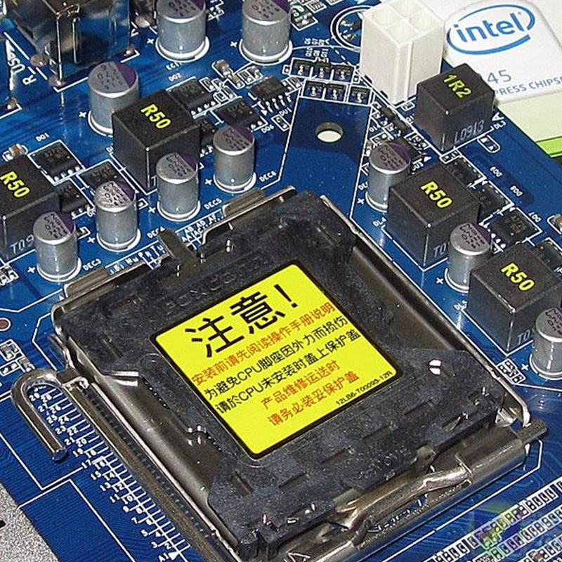 Материнская плата Gigabyte для ПК с процессором Intel P45 DDR3 USB2.0 16 ГБ LGA 775 EP45T