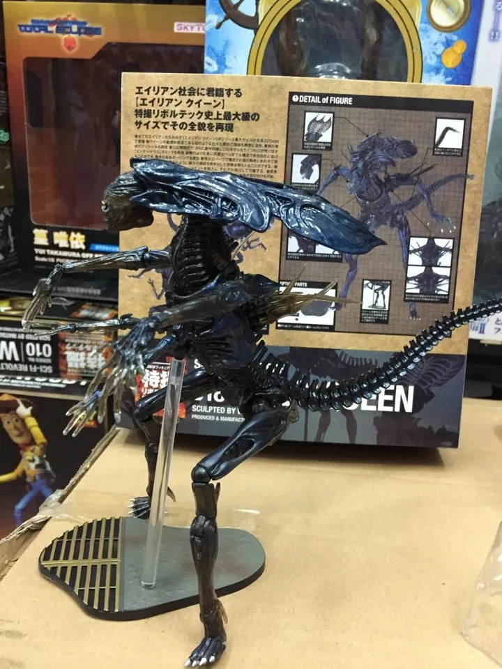 NECA ALIEN игрушечные инопланетяне 018 яйцо Хищник королева мать ПВХ фигурка Коллекционная модель 15 см NE8