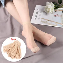 Новинка года, лидер продаж, элегантные сексуальные женские ультра тонкие шелковые носки модные летние короткие носки для девочек, лодыжка Низкий вырез однотонные короткие носки