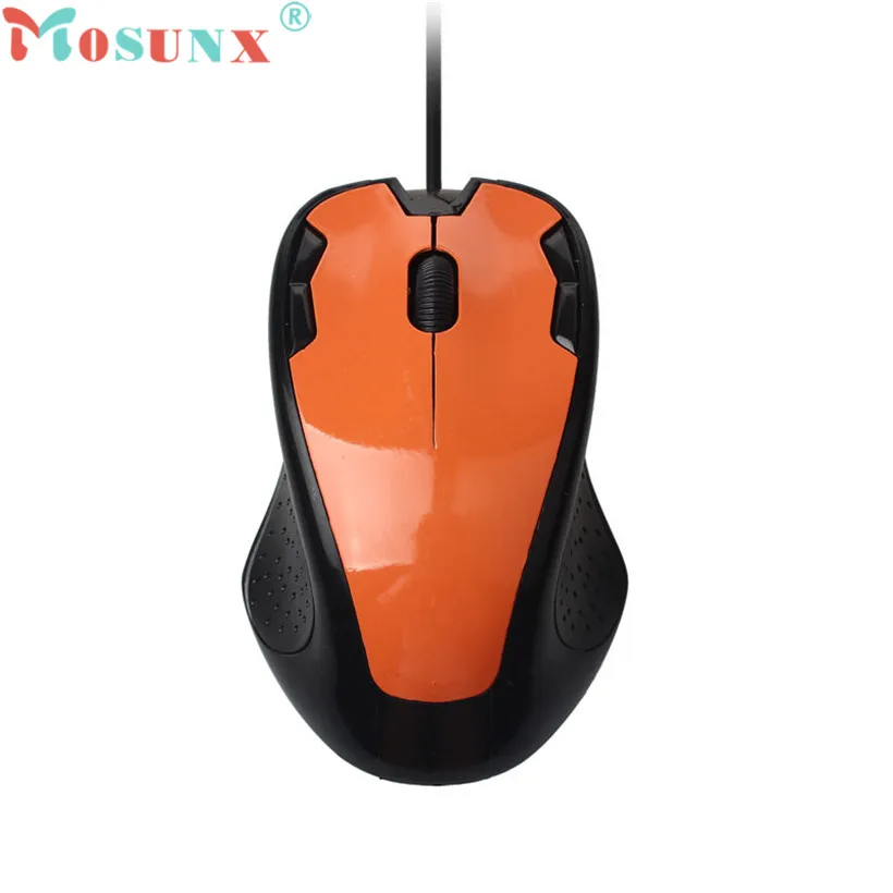 Advanced mouse 1800 dpi USB Проводная оптическая игровая мышь для ПК ноутбука оранжевая мышь для геймера 1 шт